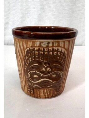 Vintage The Islander Three Face Bucket Mug, OMC JAPAN